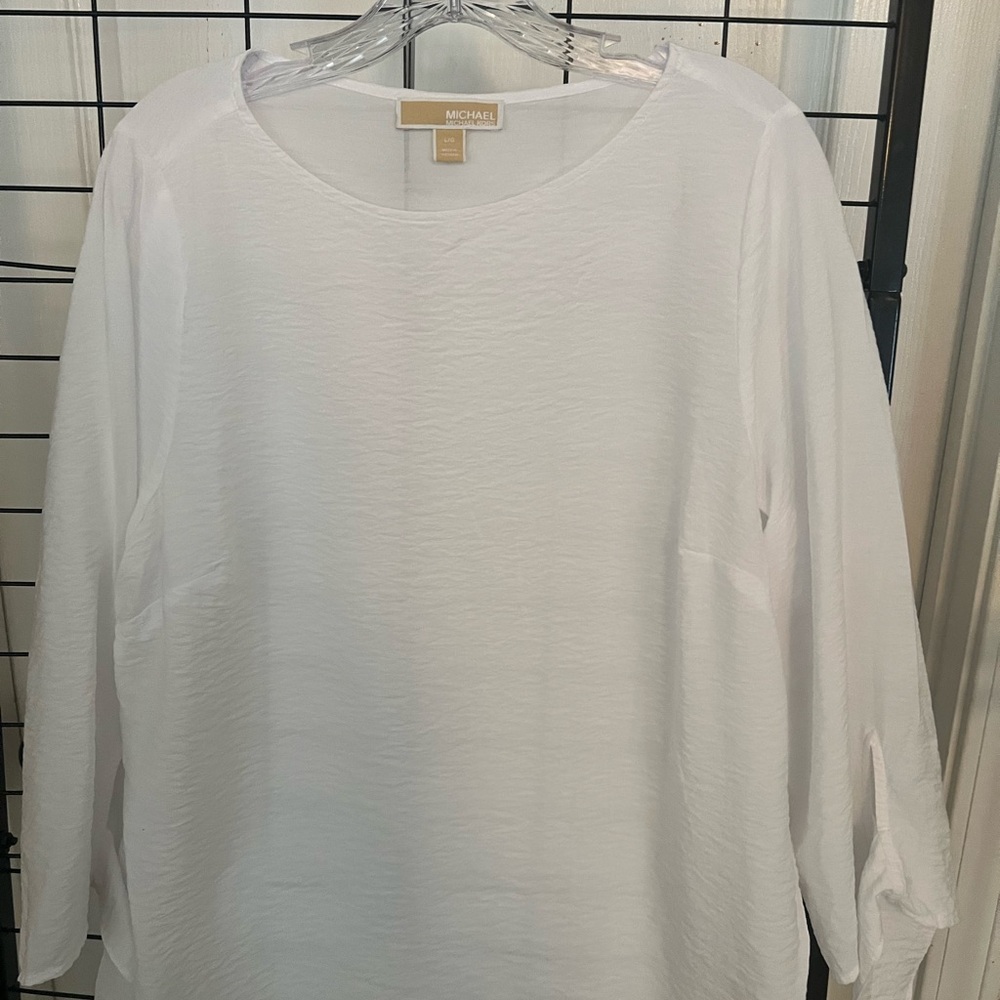 Michael Kors Elegant White Blouse